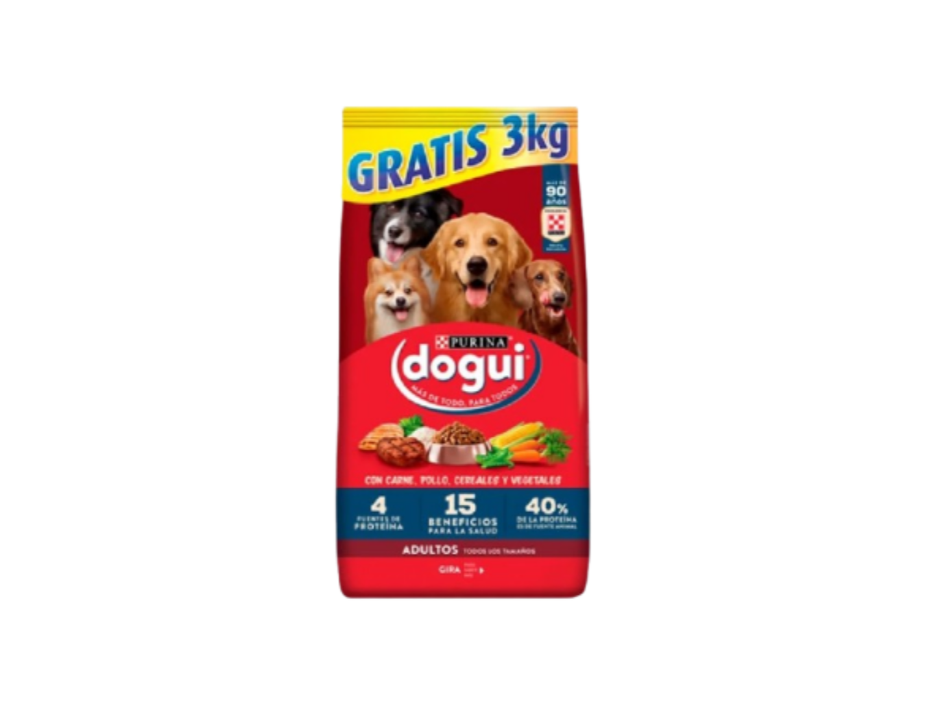 DOGUI ADULTO 21KG + 3KG