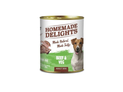 LATA HMD BEEF & VEG ADULT DOG 340GR
