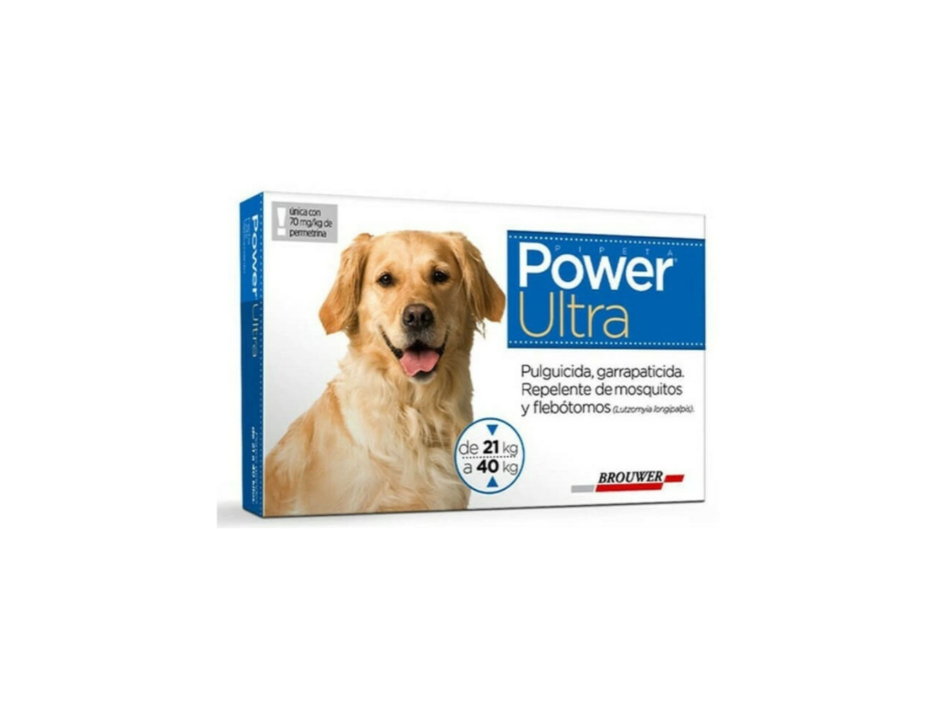 POWER ULTRA PIPETA PERRO 21/40KG