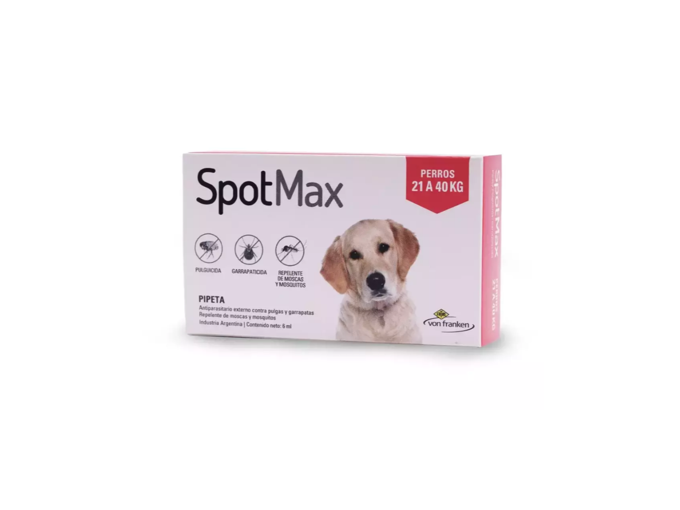 SPOTMAX PIPETA PERRO 21/40KG