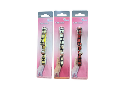 COLLAR GATO CUERO CON CASCABELL