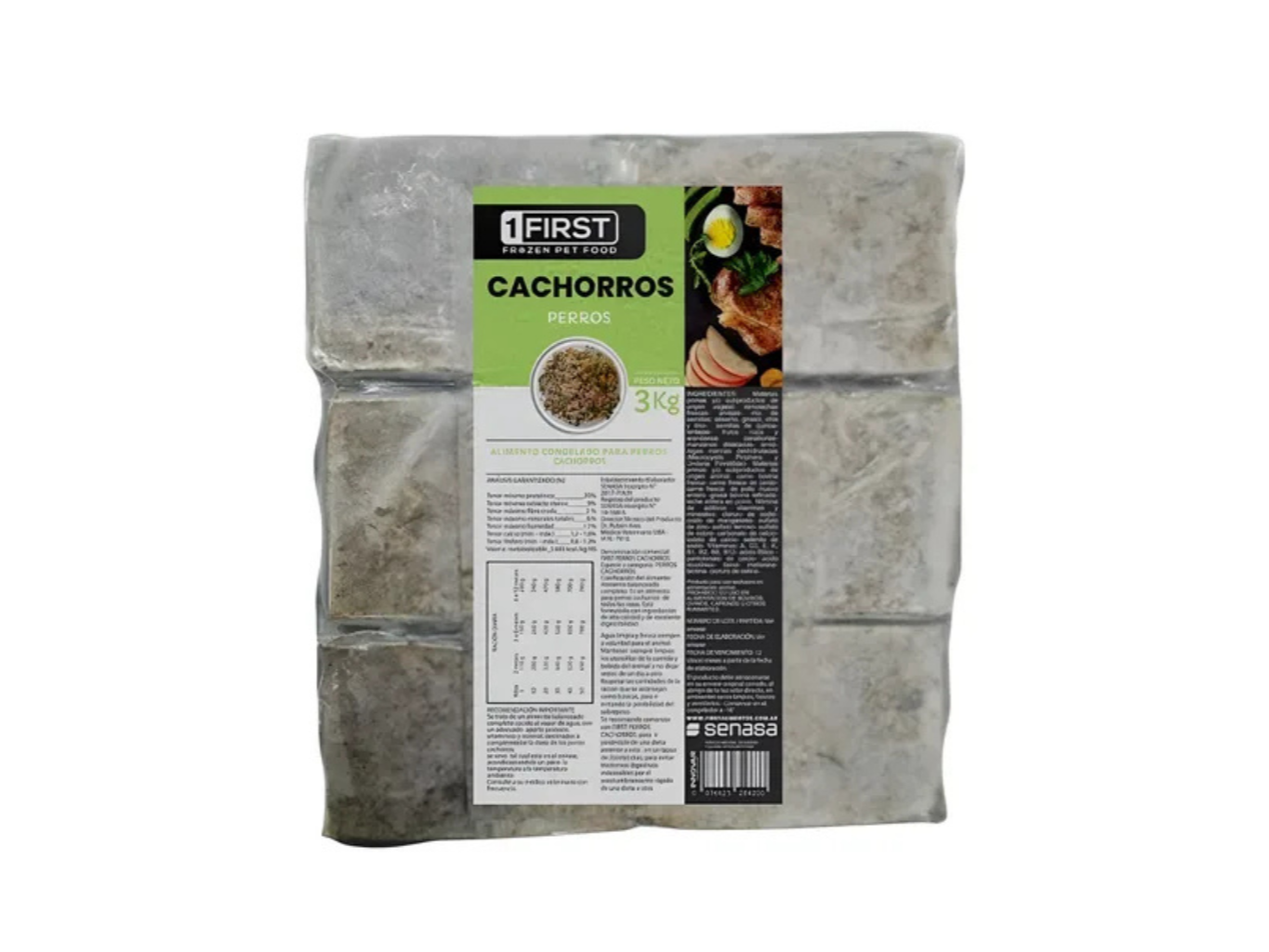 FIRST CONGELADO PERRO JUNIOR 1KG