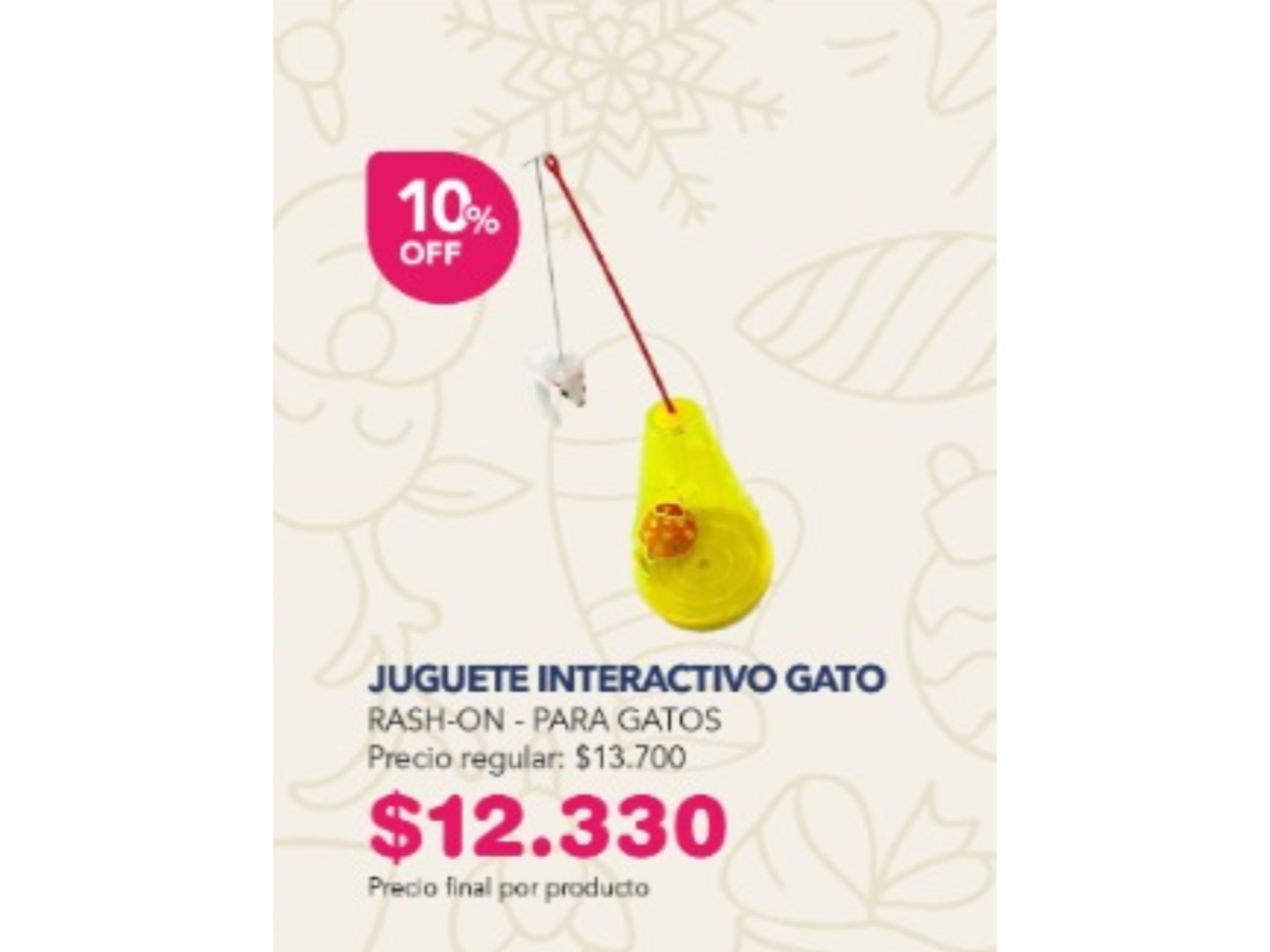 JUGUETE INTERACTIVO GATO