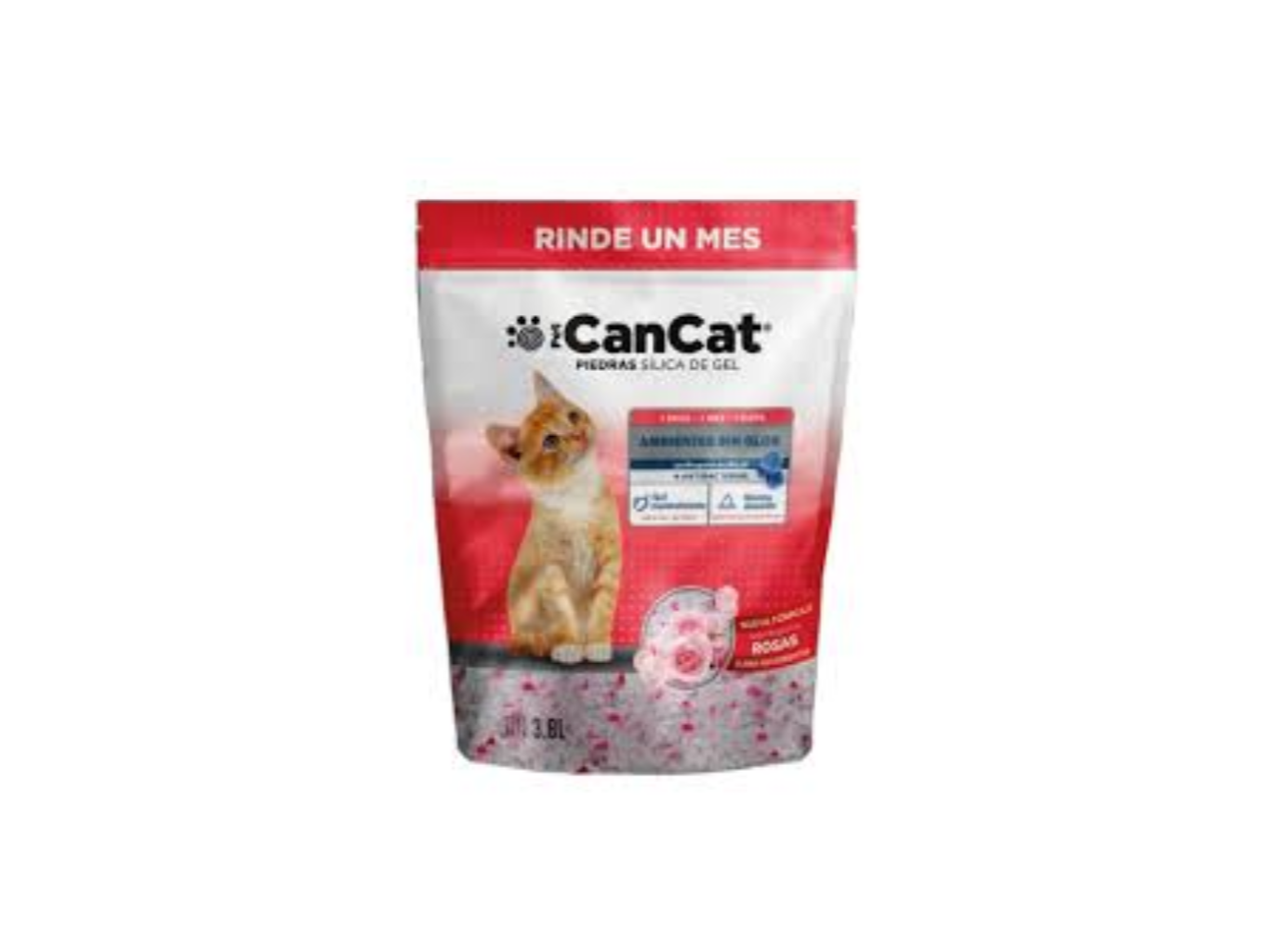 PIEDRAS CANCAT SILICA ROSAS 3,8LTS
