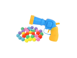 PISTOLA LANZA PELOTAS CON 50 PELOTITAS