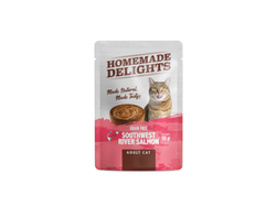 POUCH HMD SOUTHW SALMON ADULT CAT 100GR