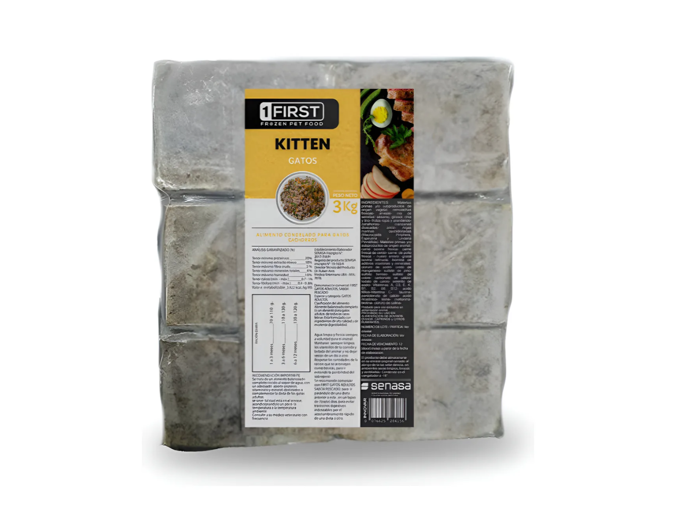 FIRST CONGELADO GATO KITTEN 1KG