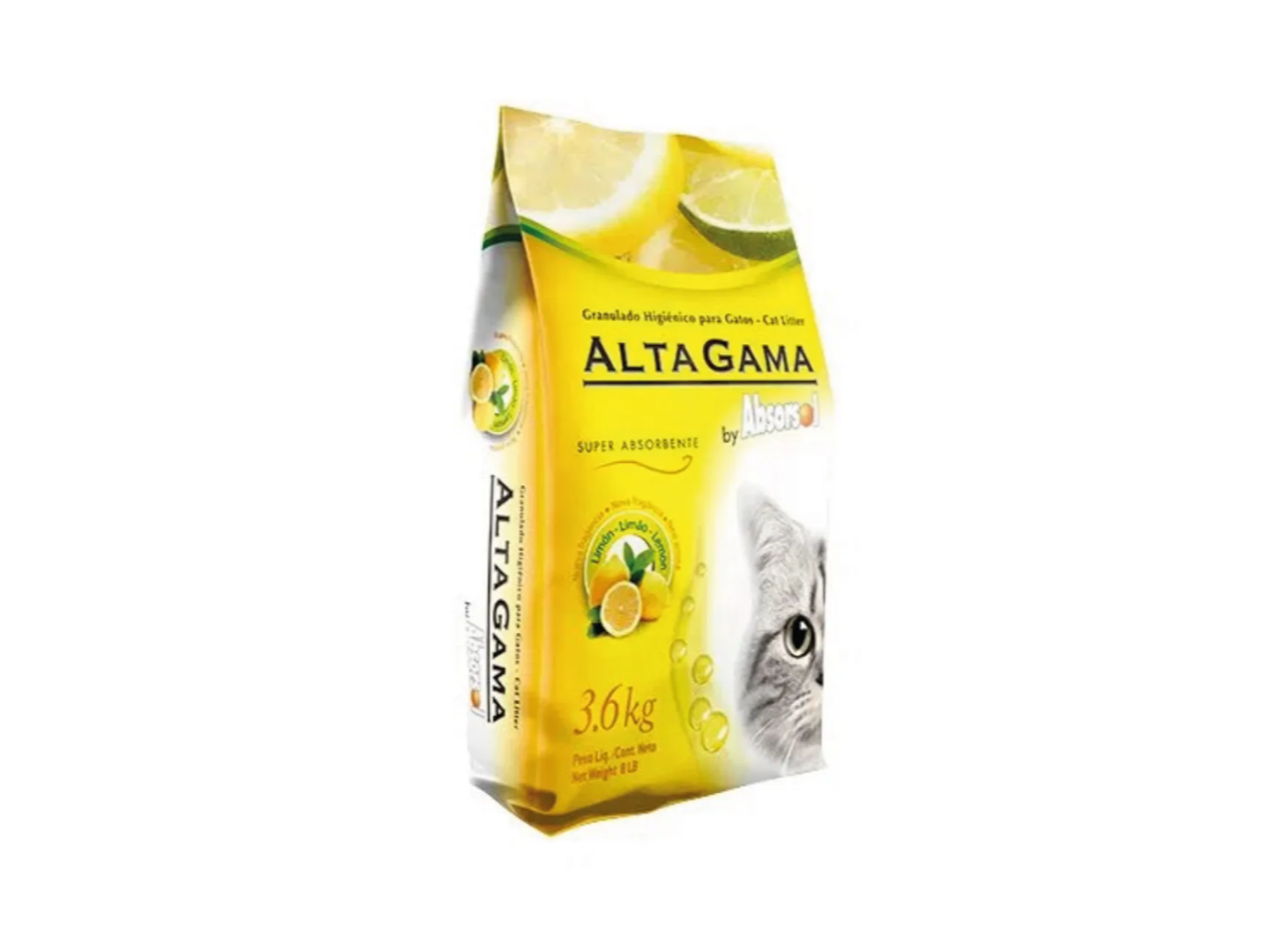 PIEDRAS ABSORSOL ALTAGAMA LIMON 3,6KG