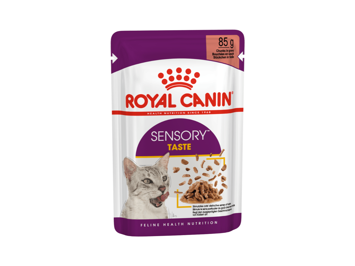 POUCH ROYAL CAT SENSORY TASTE 85GR
