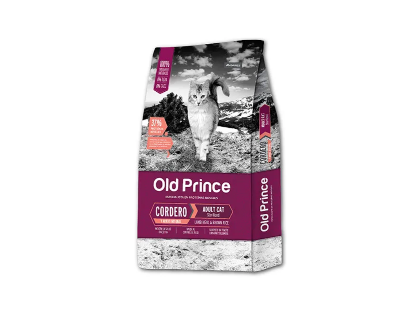 OLD PRINCE GATO CORDERO STERILIZED 3KG