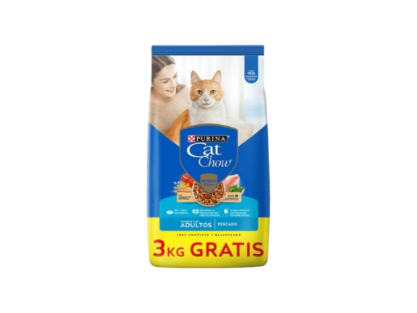 CATCHOW PESCADO 15KG + 3KG