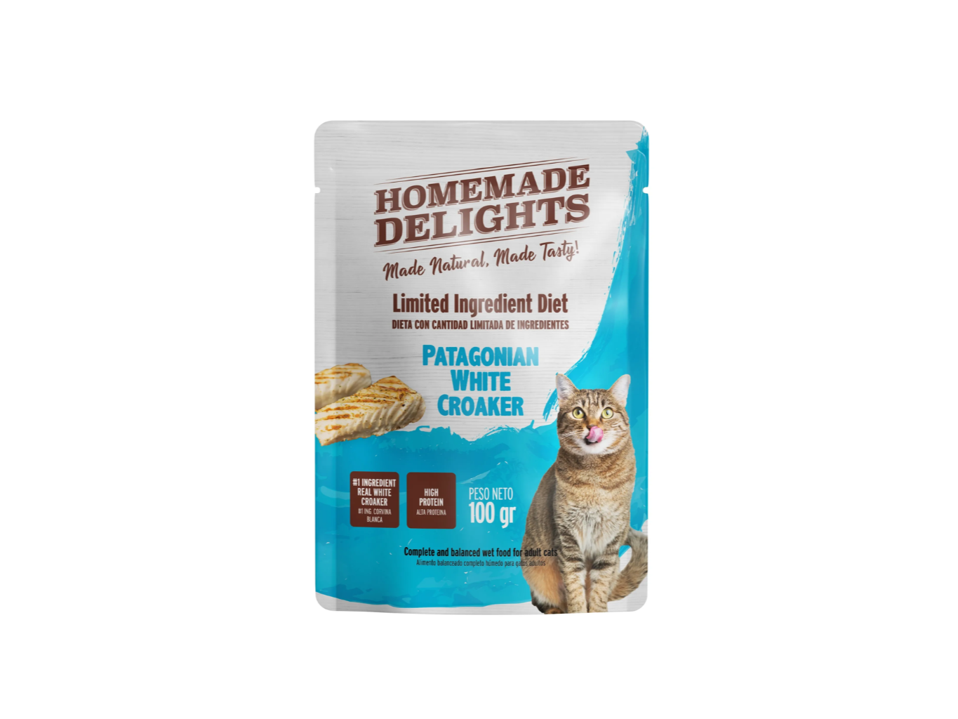 POUCH HMD PATAGONIAN WHITE ADULT CAT 100GR