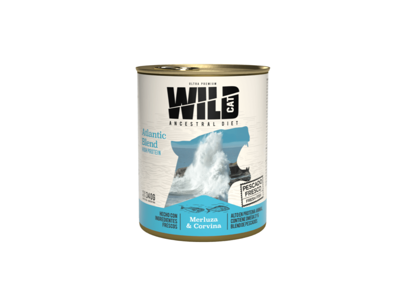 LATA WILD MERLUZA Y CORVINA 340GR