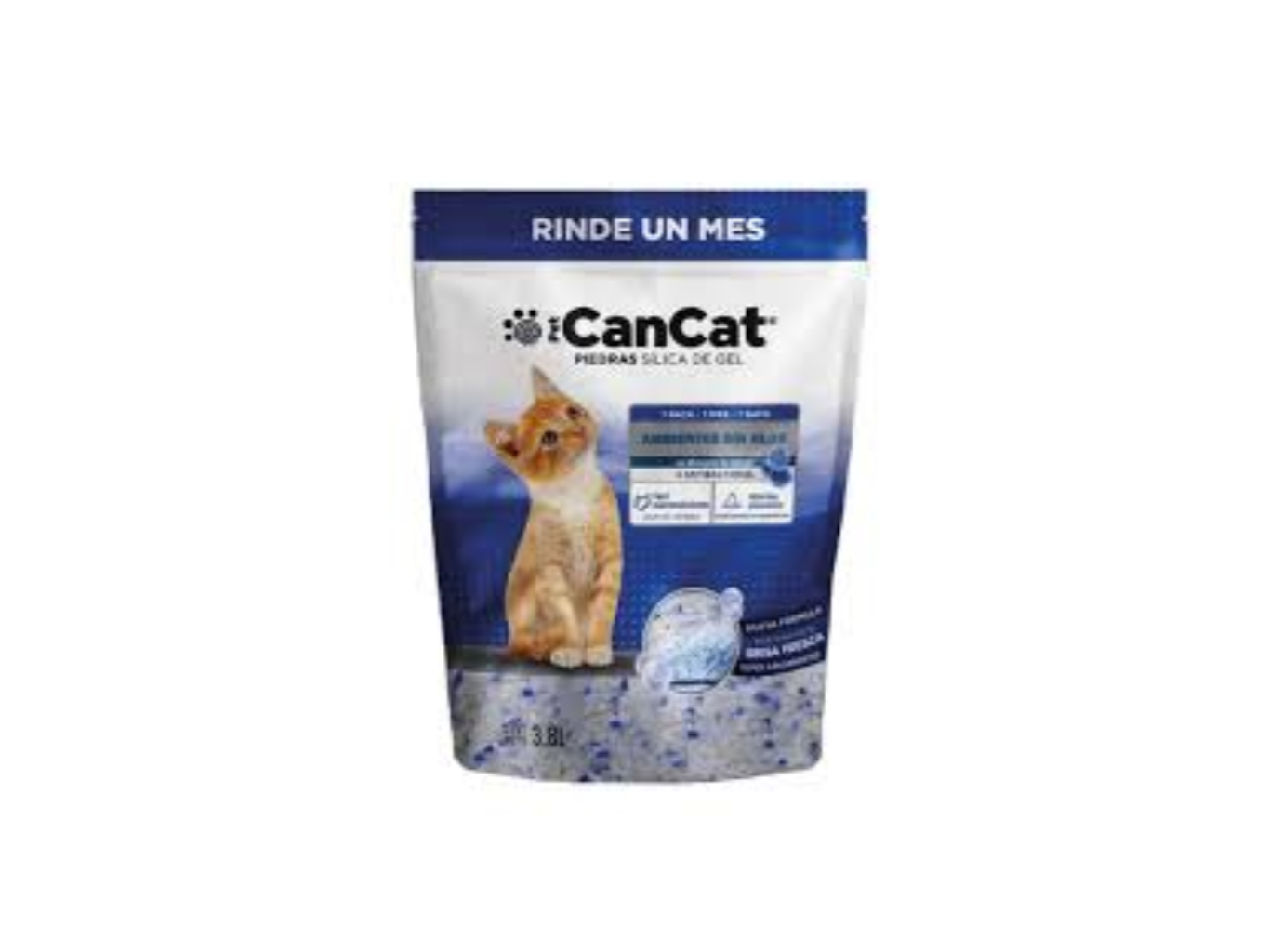 PIEDRAS CANCAT SILICA BRISA FRESCA 3,8LTS