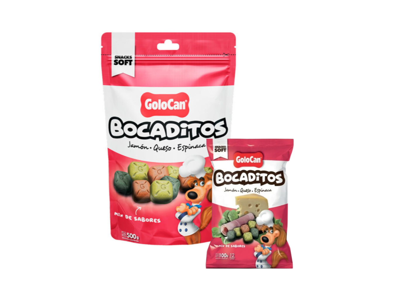 GOLOCAN JAMON Y QUESO