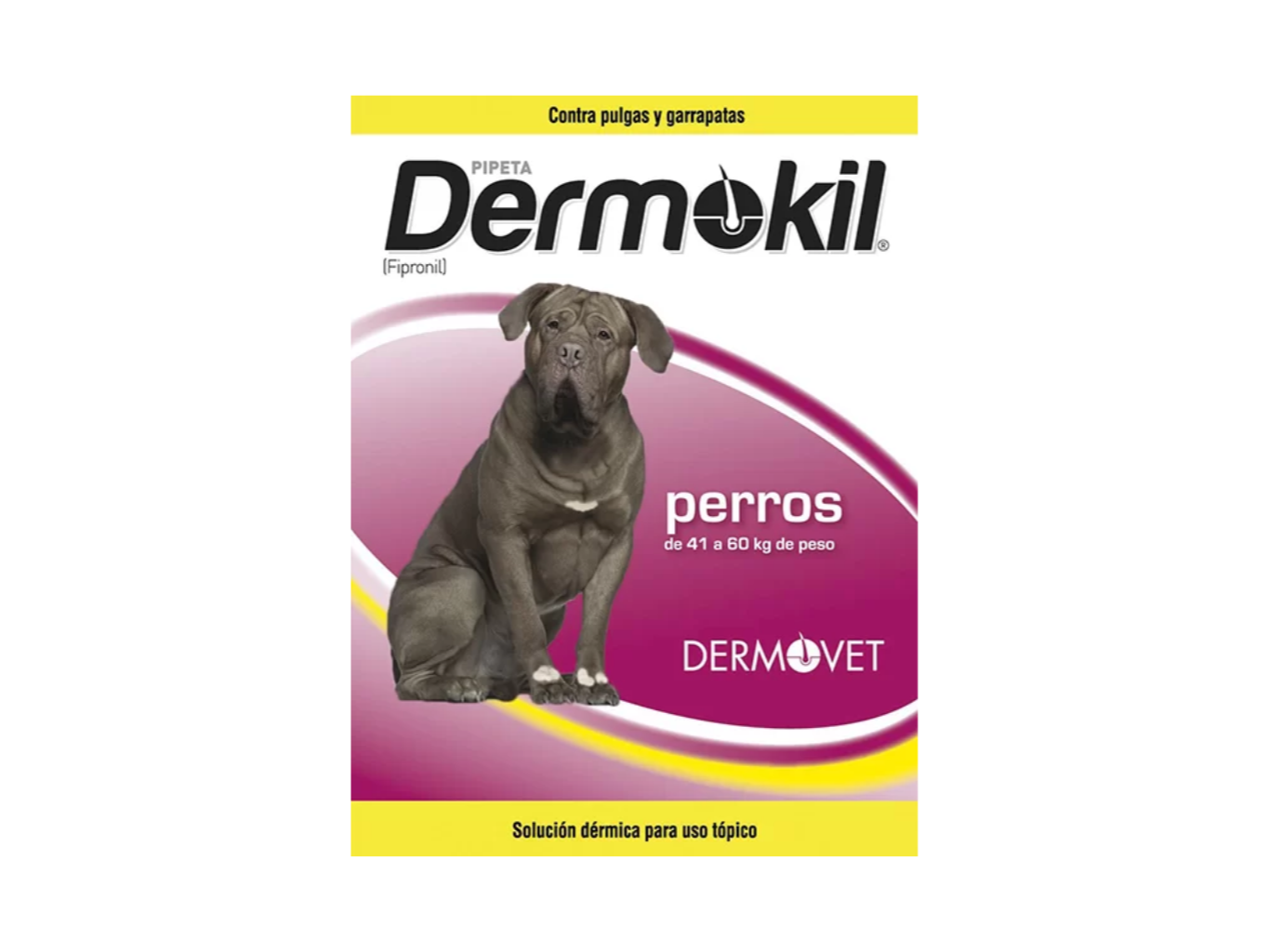 DERMOKIL PIPETA PERRO 40/60KG