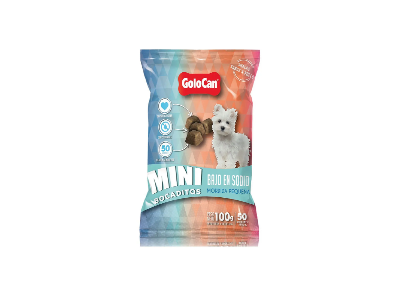 GOLOCAN BAJO EN SODIO 100GR