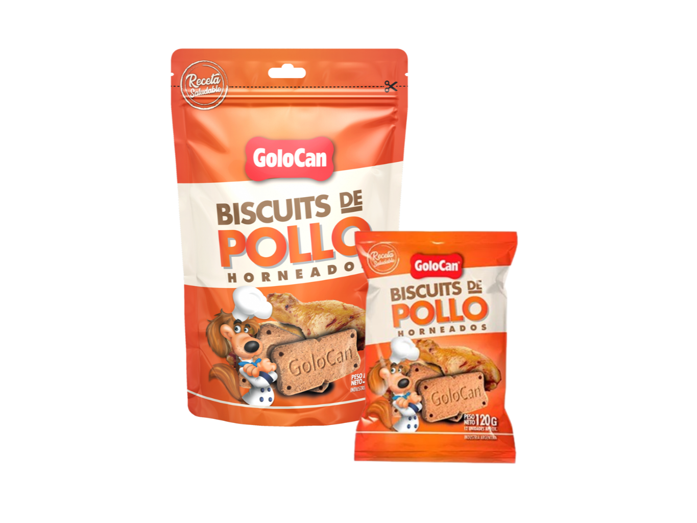 GOLOCAN BISCUITS POLLO