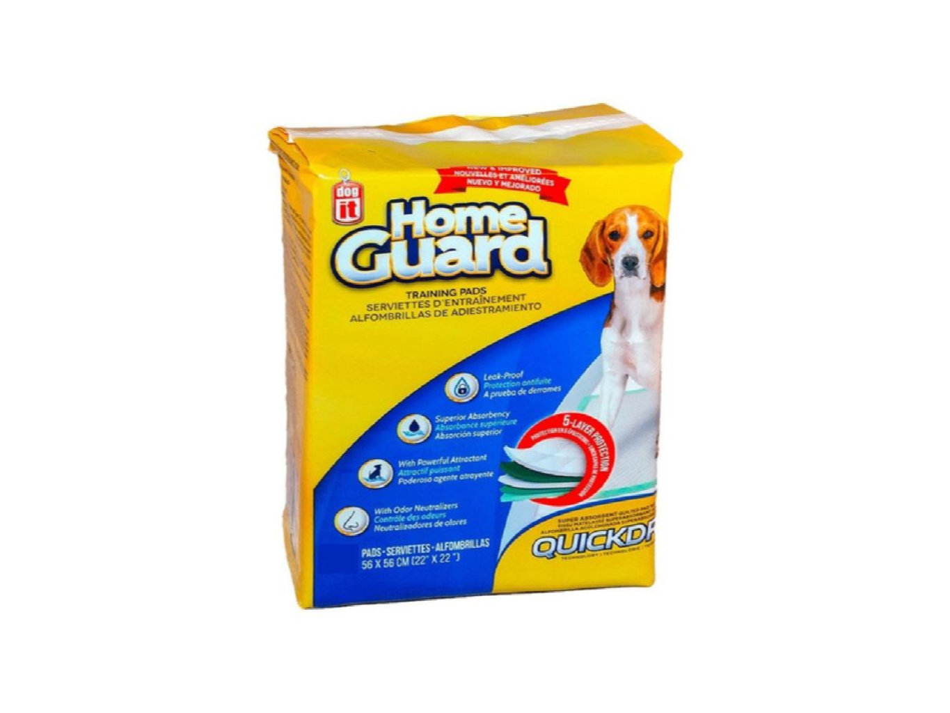 PADS HOME GUARD 55,8 X 55,8 CM