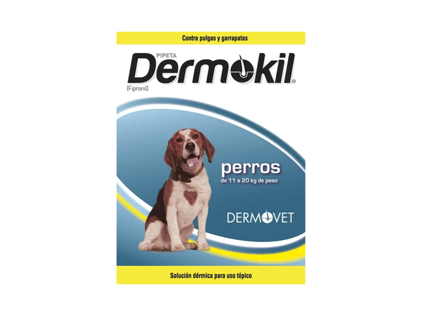 DERMOKIL PIPETA PERRO 10/20KG