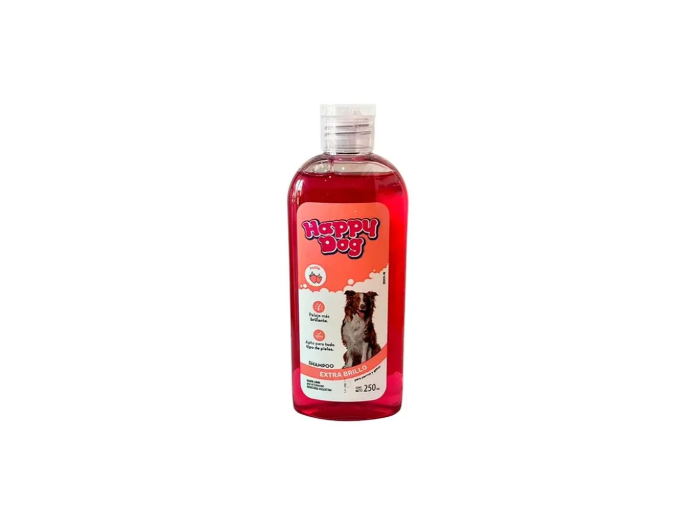 HAPPY DOG SHAMPOO FRUTILLA 250ML