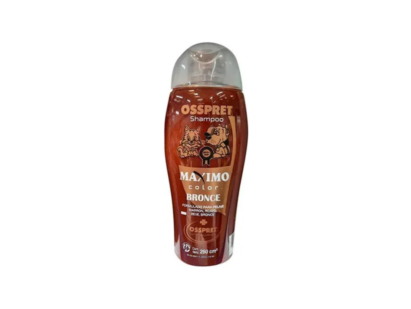 OSSPRET SHAMPOO BRONCE 260ML