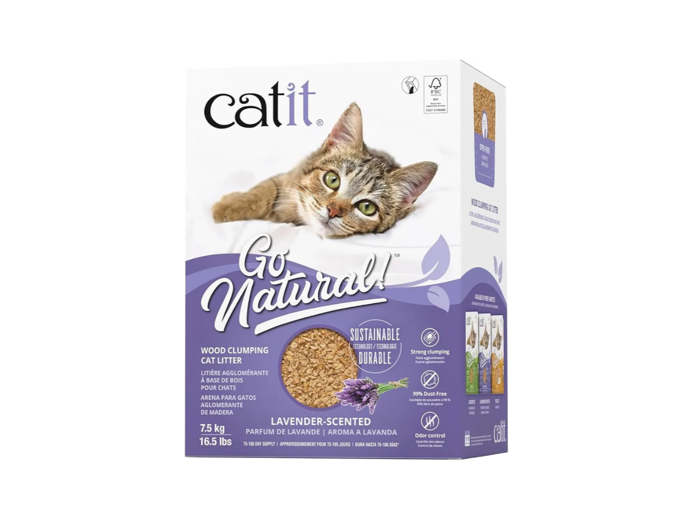 CATIT ARENA GONATURAL LAVANDA 5,6KG