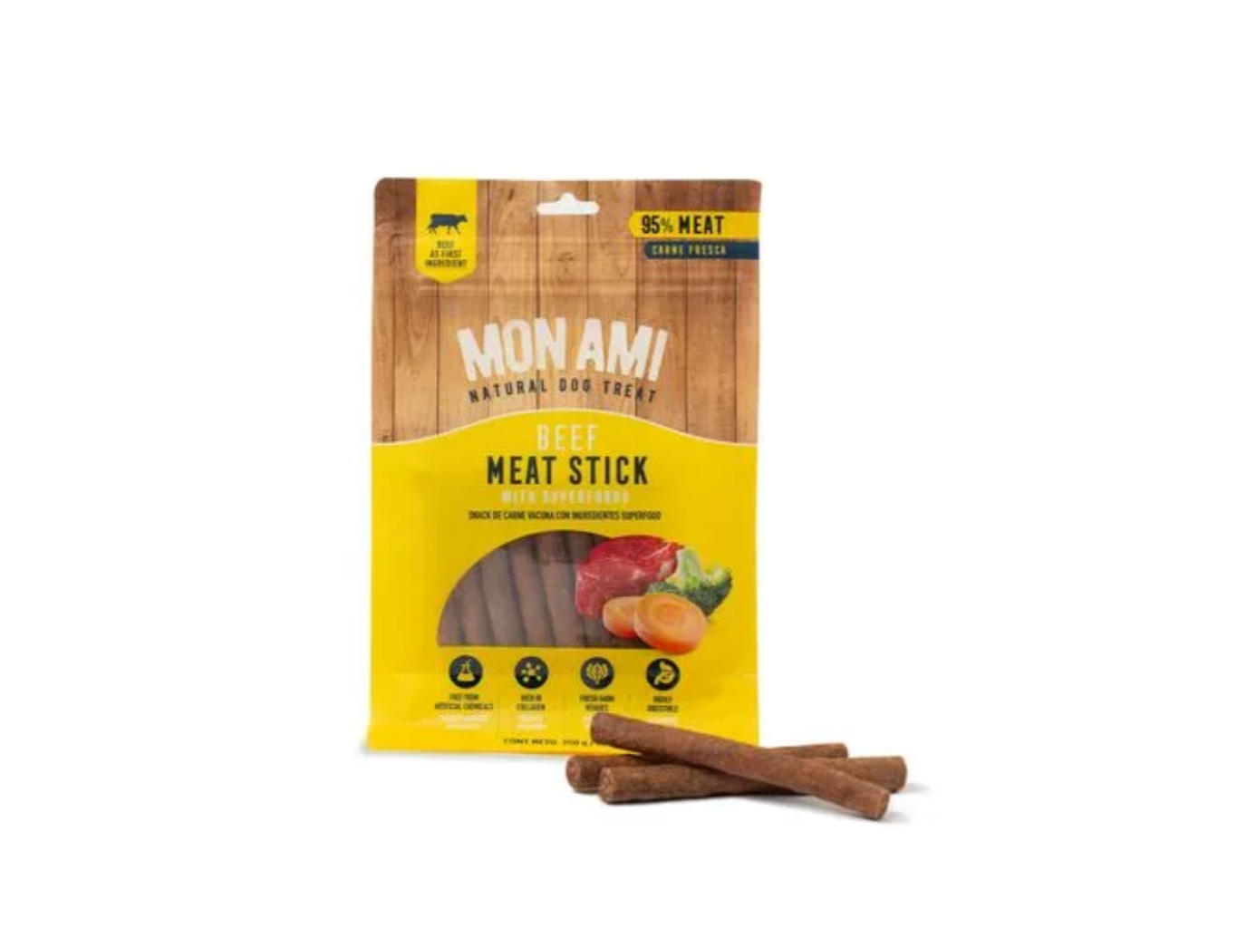 MON AMI MEAT STICK BEEF 250GR