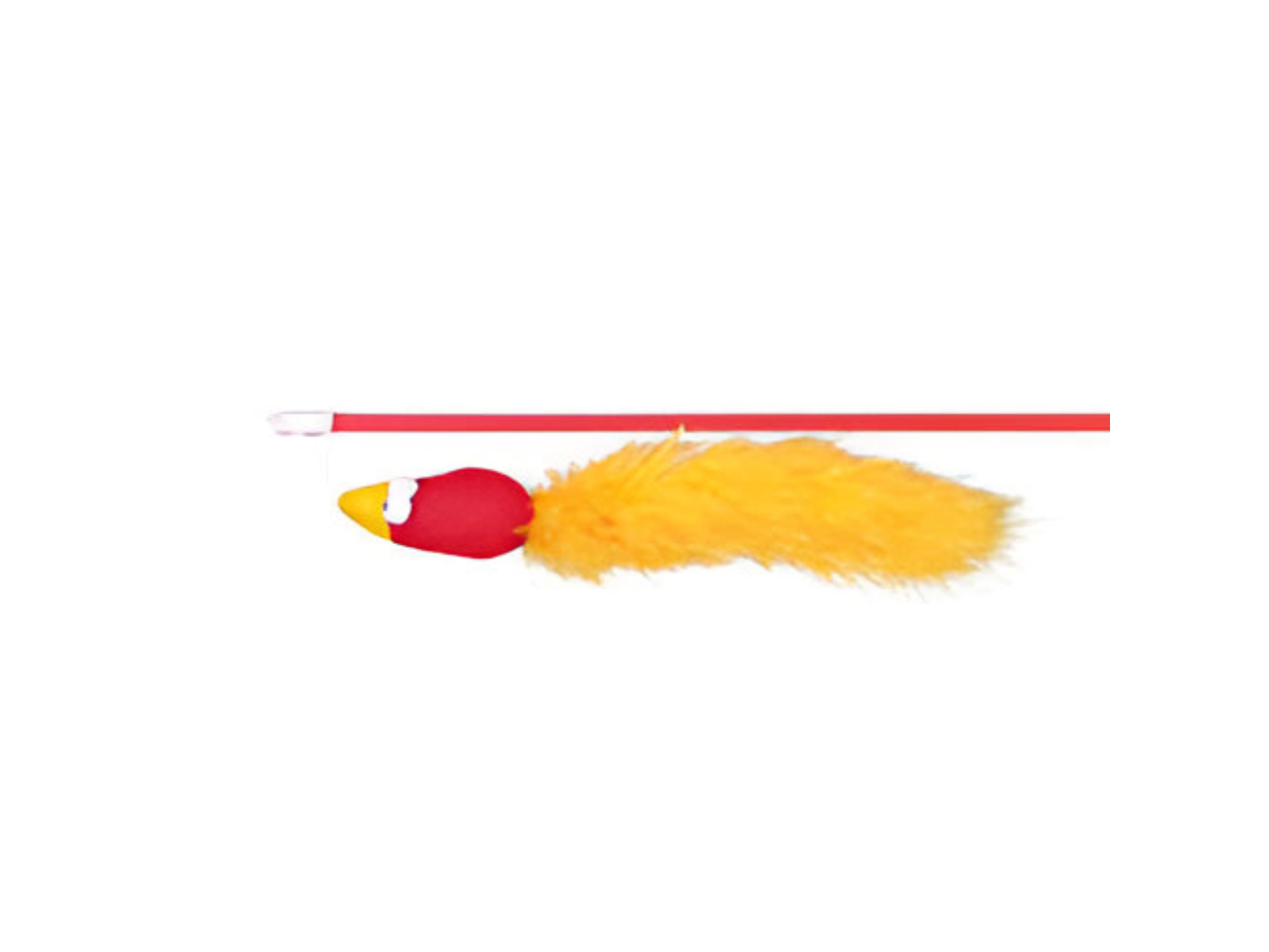 VARILLA PAJARO CON PLUMA AMARILLA