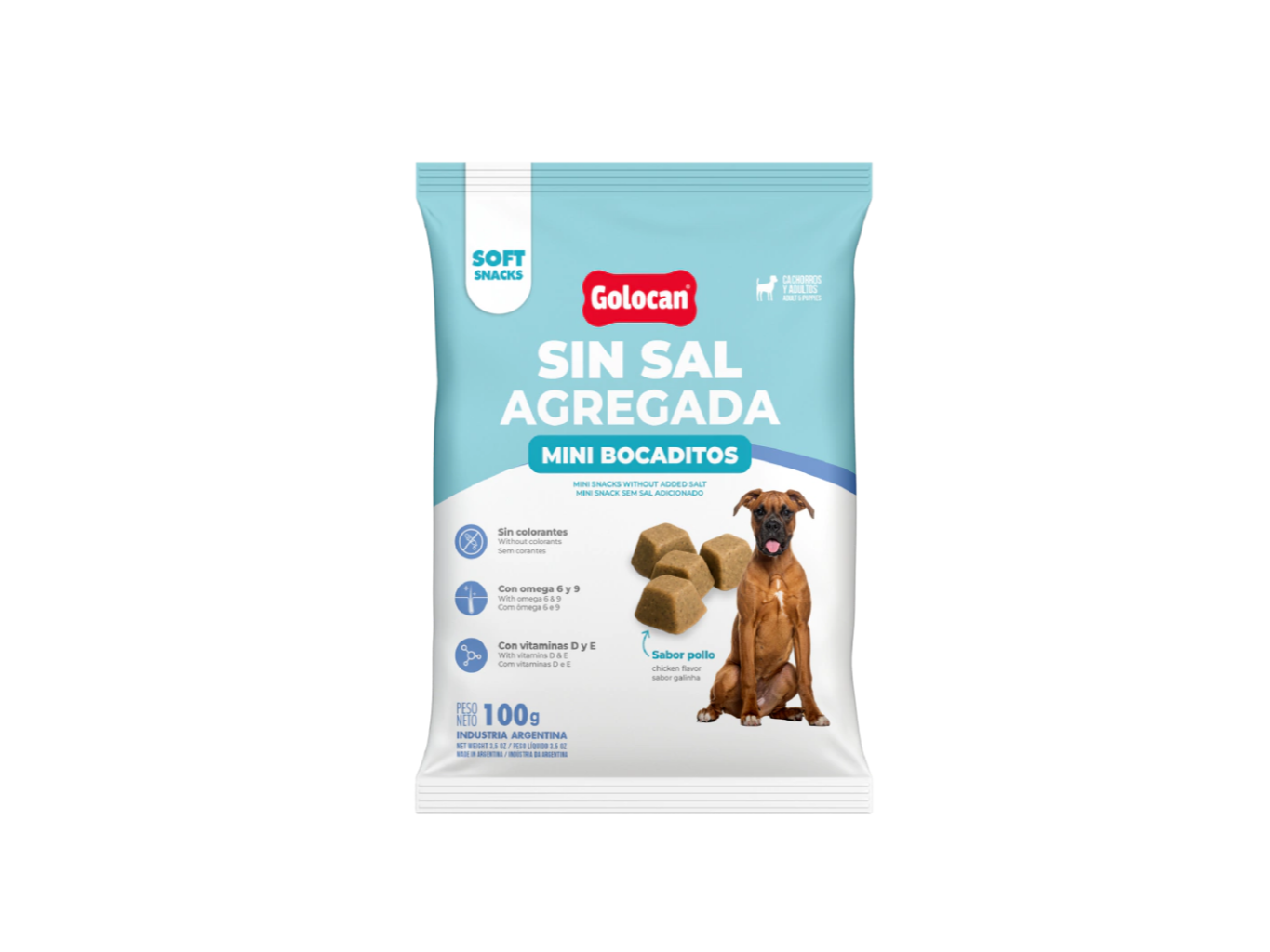 GOLOCAN BAJO EN SODIO 100GR