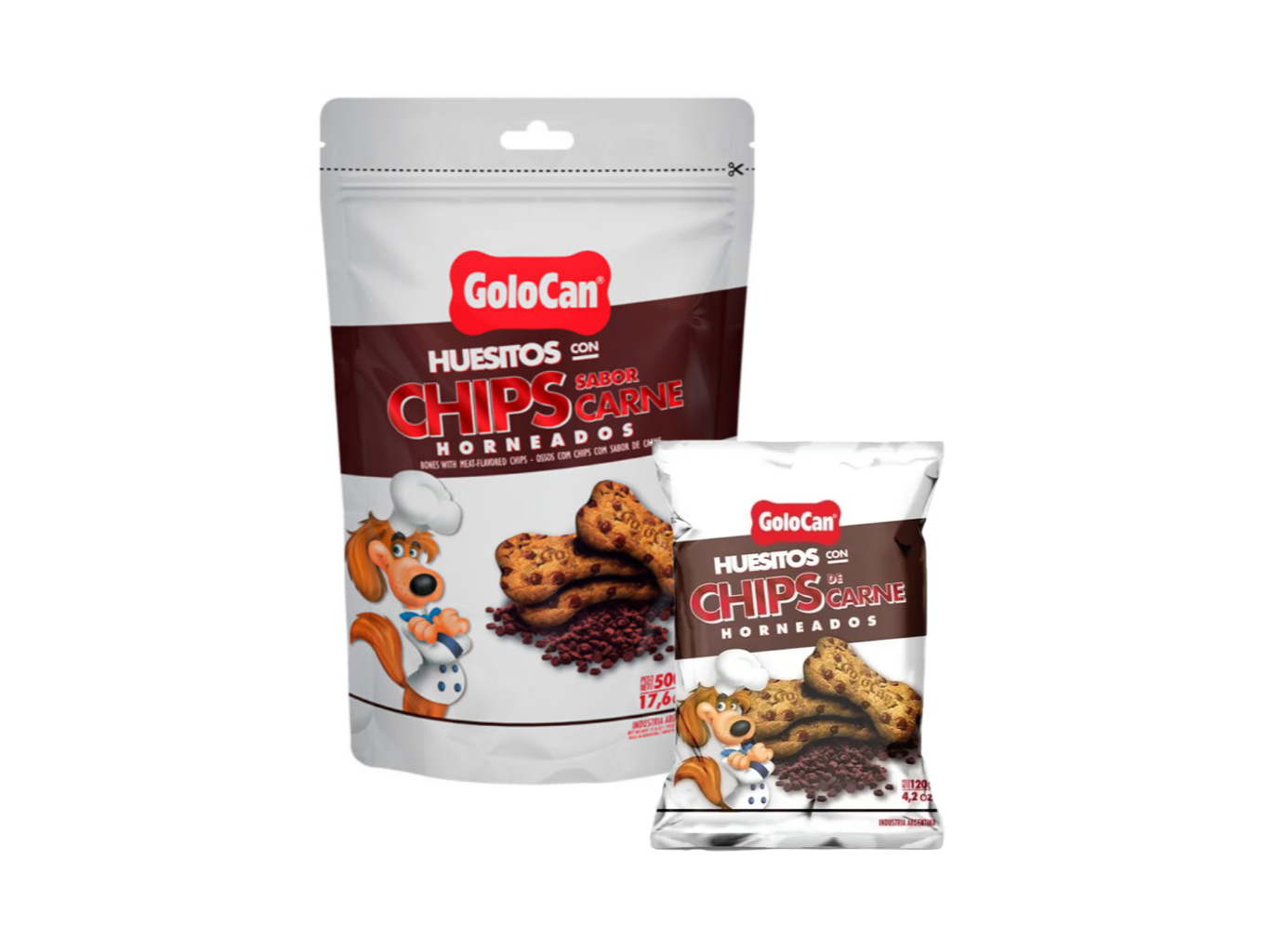GOLOCAN HUESO CHIP 500 GR