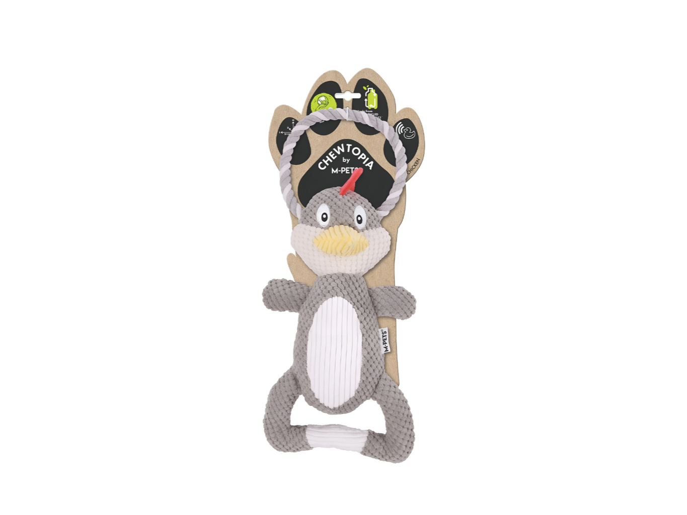 CHEWTOPIA ECO DOG TOY CHICKEN