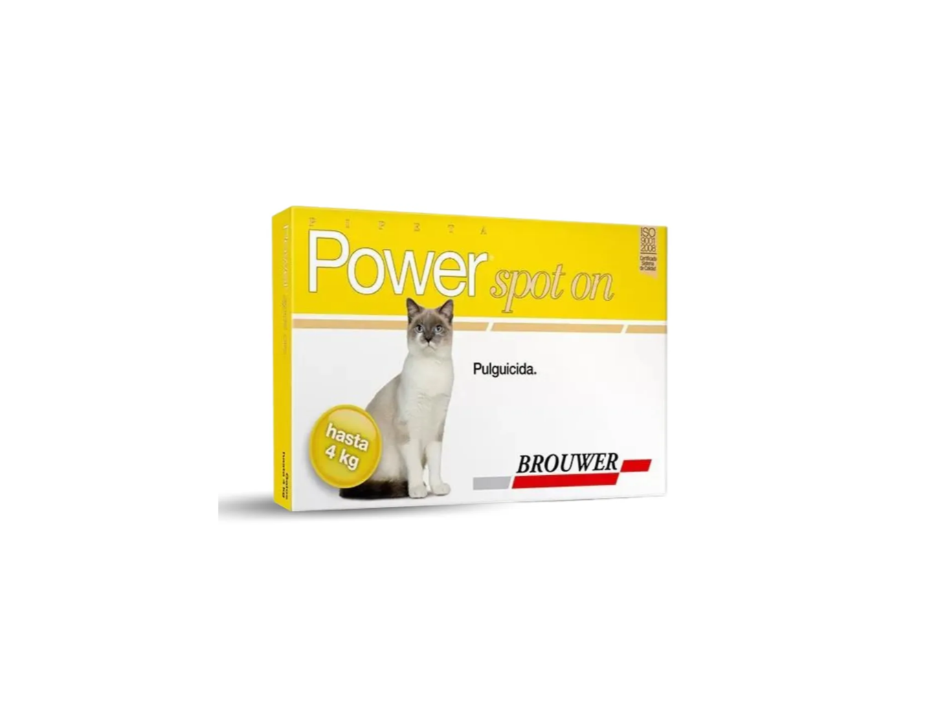 POWER SPOT-ON PIPETA GATO -4KG