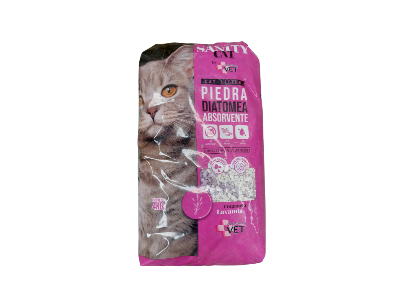 PIEDRAS SANITY CAT LAVANDA 4KG