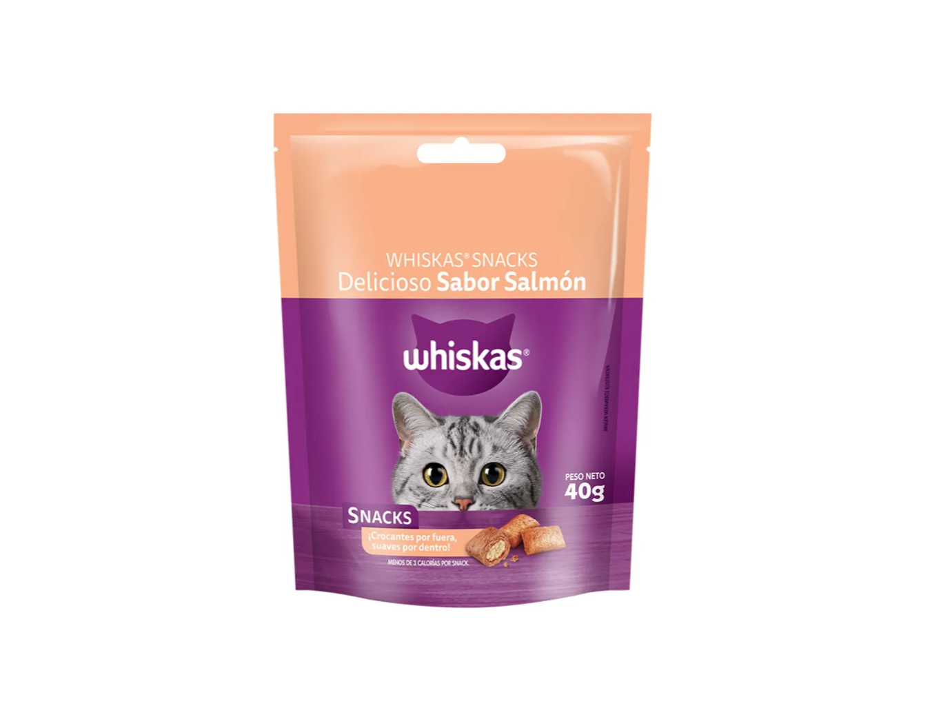 WHISKAS SNACK SALMON 40GR