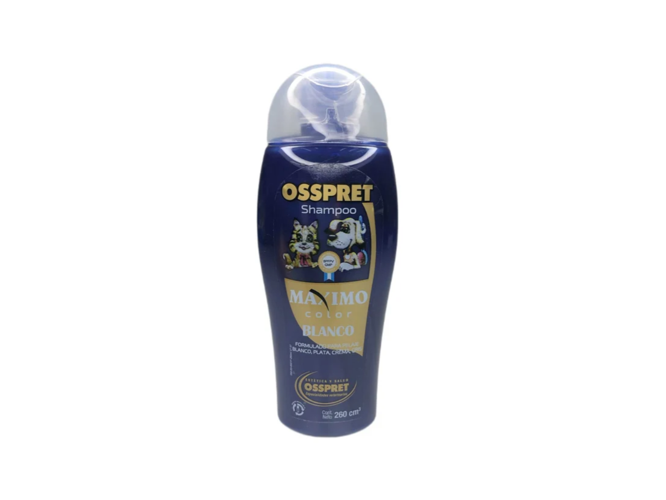 OSSPRET SHAMPOO BLANCO 260ML