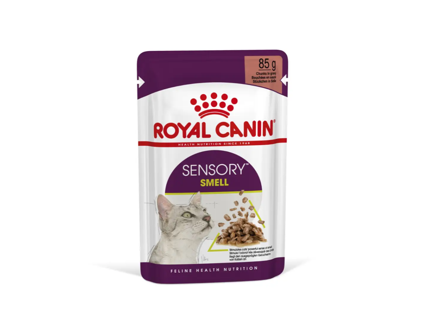POUCH ROYAL CAT SENSORY SMELL 85GR