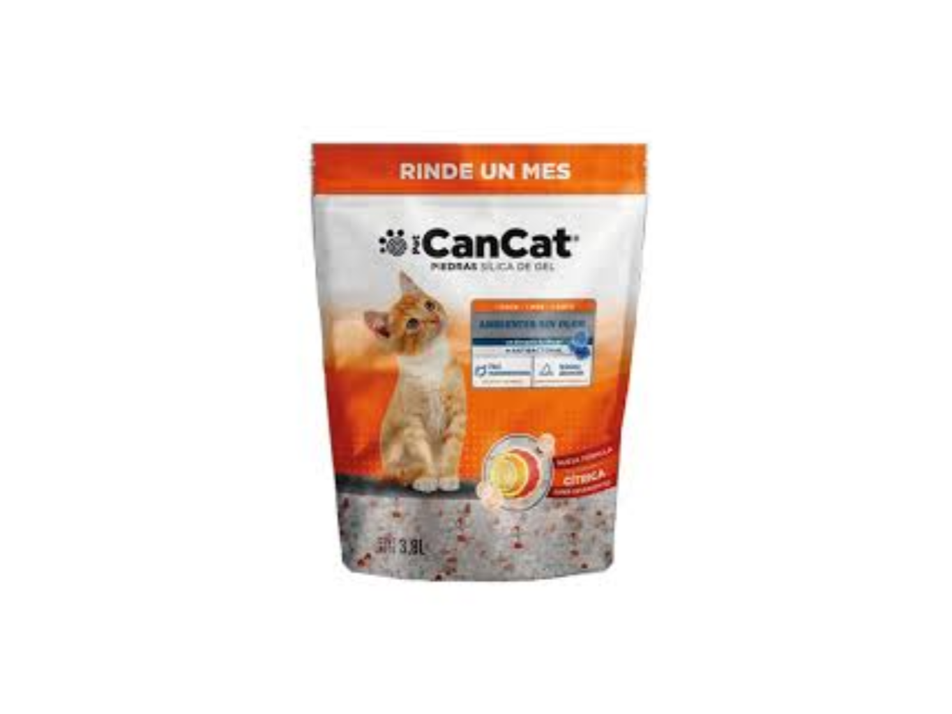 PIEDRAS CANCAT SILICA CITRICO 3,8LTS