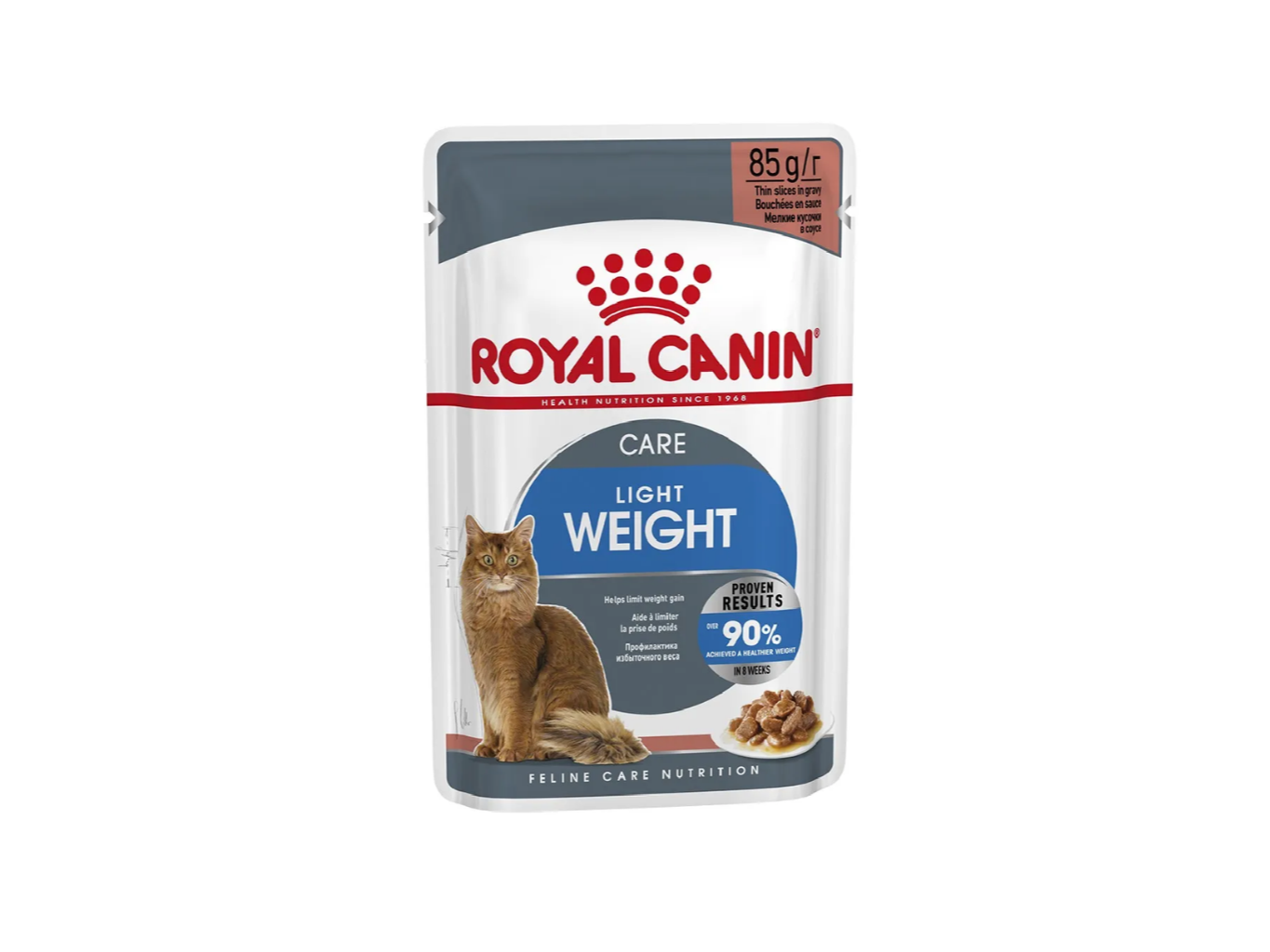 POUCH ROYAL CAT LIGHT WEIGHT CARE 85GR