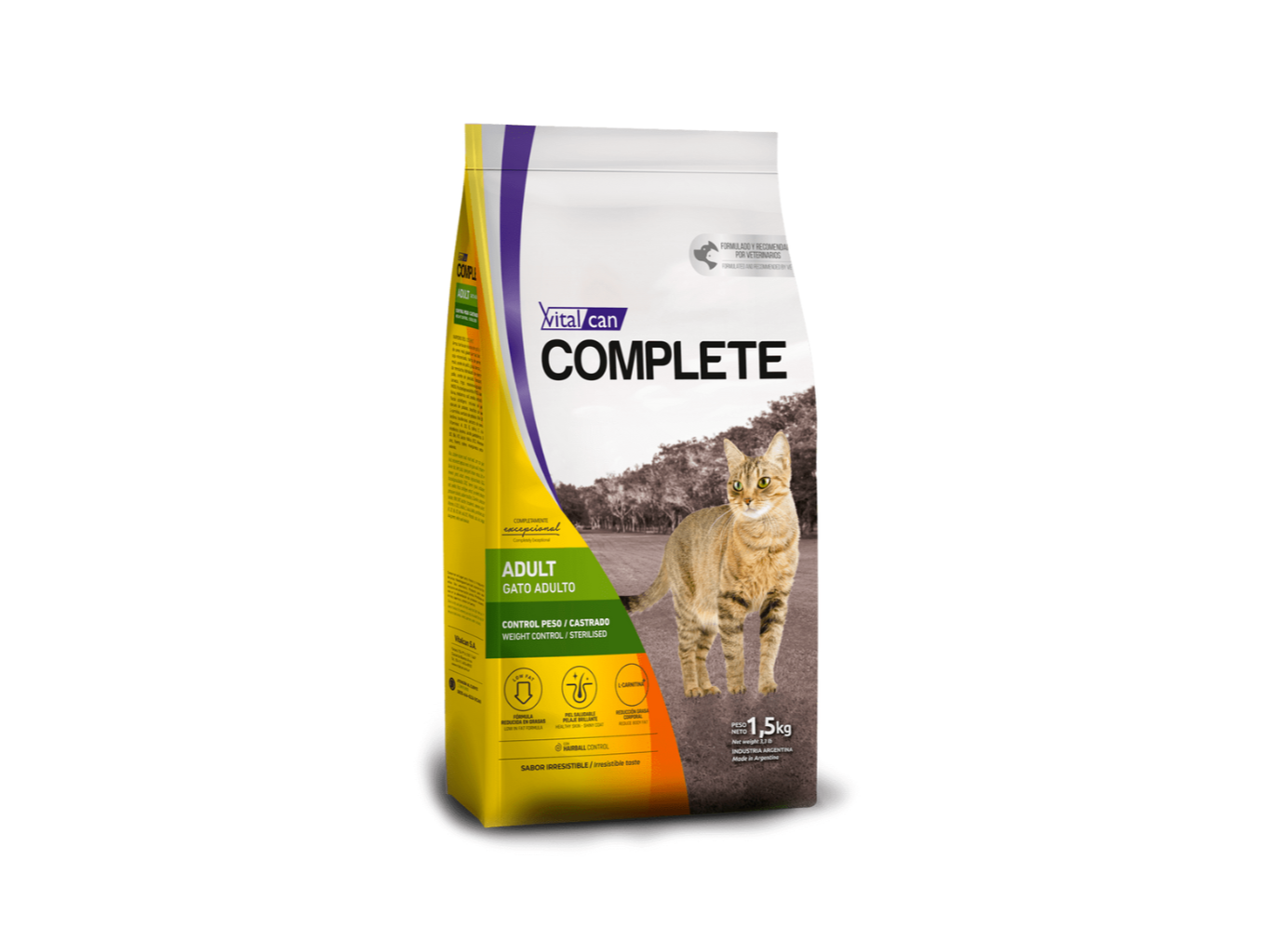 VITAL COMPLETE GATO CTRL DE PESO/CASTRADO