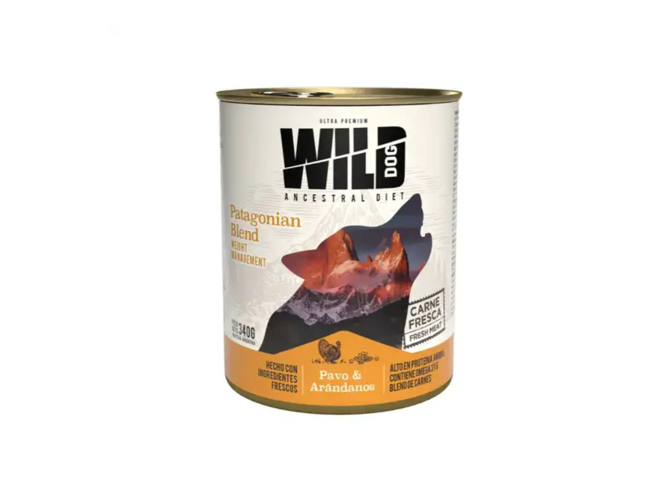 LATA WILD PAVO Y BLUEBERRY 340GR