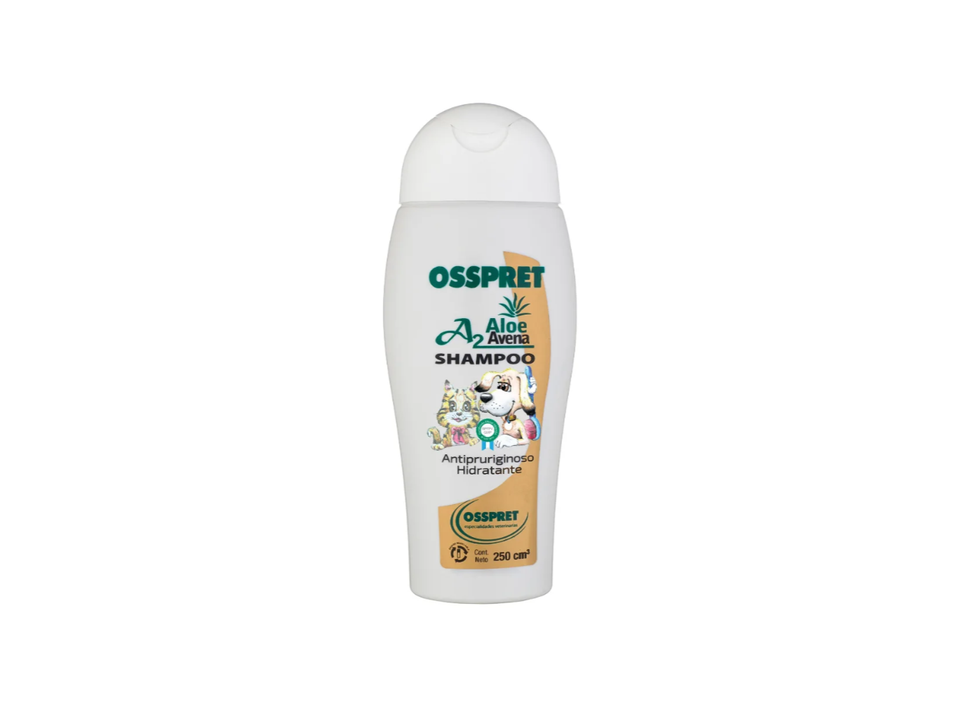 OSSPRET SHAMPOO ALOE VERA 250ML