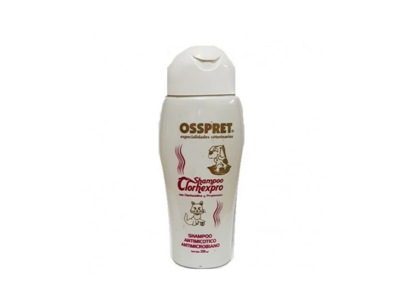 OSSPRET SHAMPOO CLOREXPRO 250ML