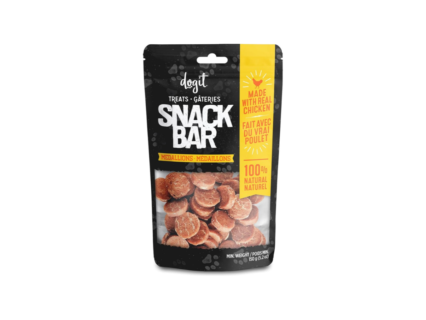 DOGIT SNACK MEDALLONES DE POLLO 150G