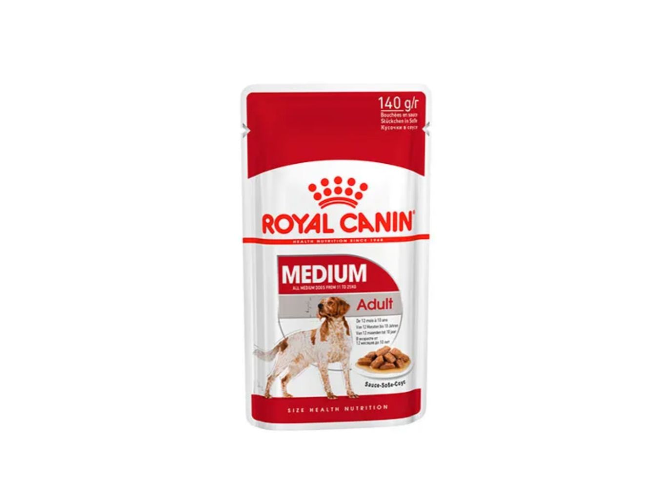 POUCH ROYAL MEDIUM ADULTO 140GR