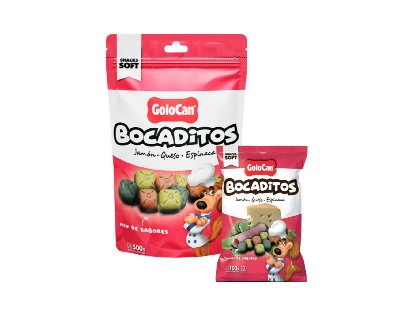 GOLOCAN JAMON Y QUESO