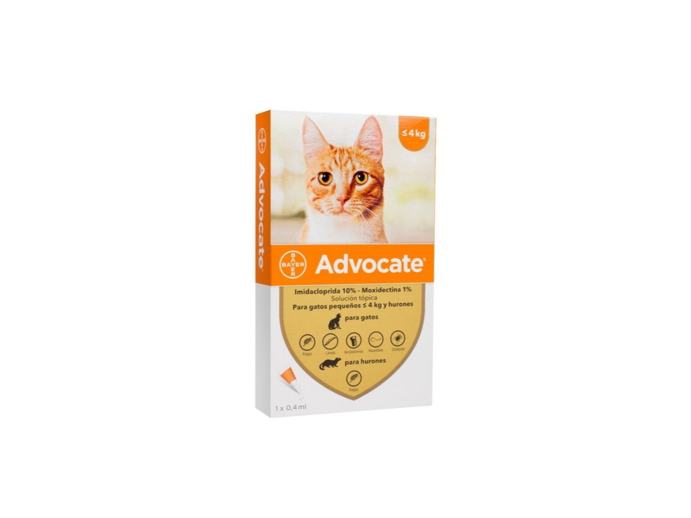 ADVOCATE GATO -4KG