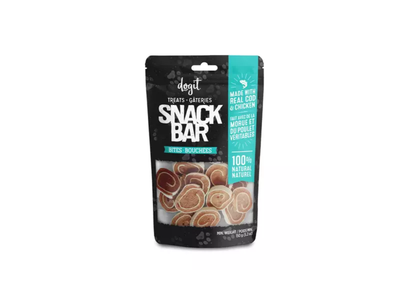 DOGIT SNACK BACALAO Y POLLO 150G