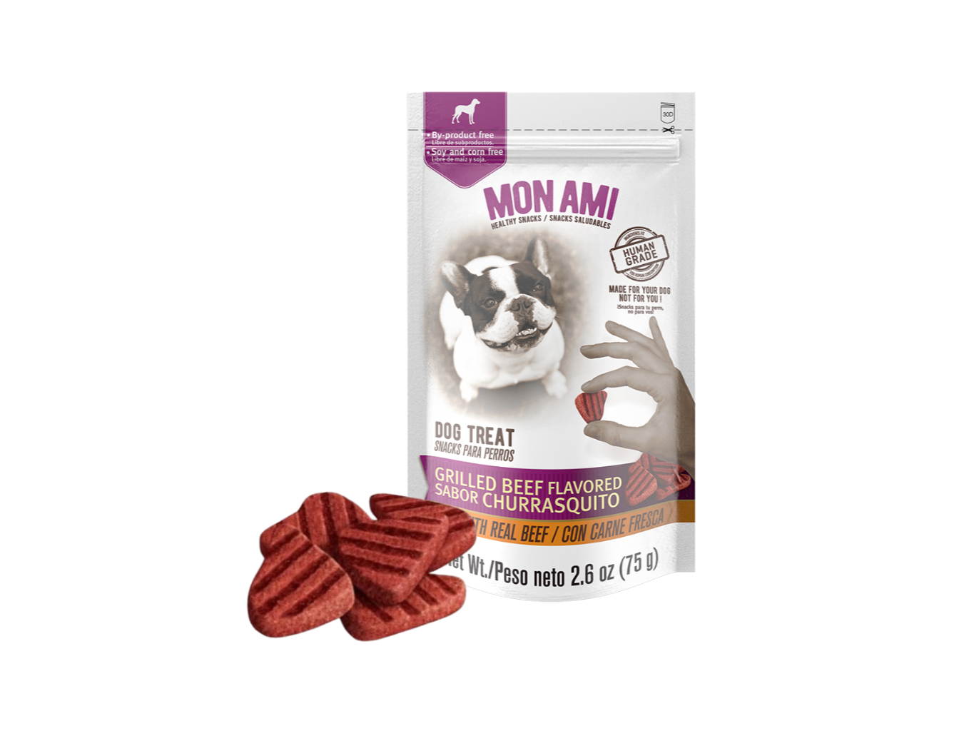 MON AMI SNACK CHURRASQUITO 75GR
