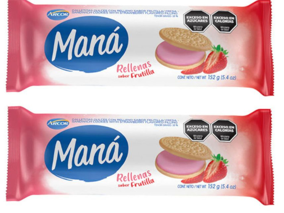 MANA  RELLENA FRUTILLA